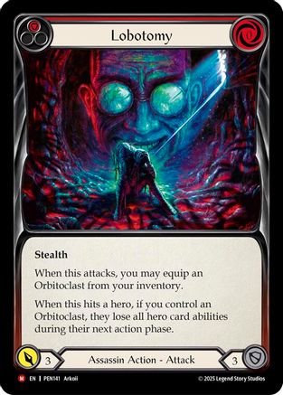 Image of Lobotomy (Red) [PEN141] (Compendium of Rathe)
