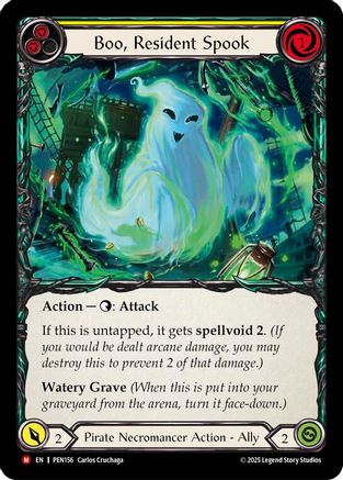 Image of Boo Resident Spook (Yellow) [PEN156] (Compendium of Rathe)