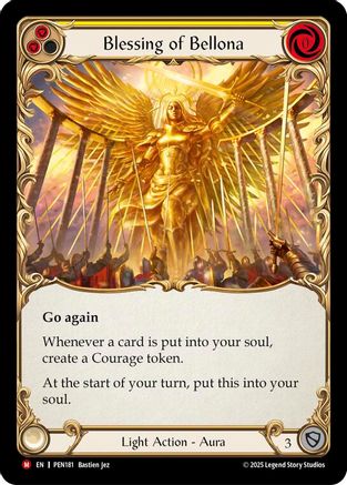 Image of Blessing Of Bellona (Yellow) [PEN181] (Compendium of Rathe)