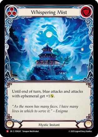 Image of Whispering Mist (Blue) [PEN267] (Compendium of Rathe)