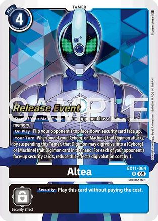Image of Altea (EX11-064) - Dawn of Liberator Release Event Cards Foil