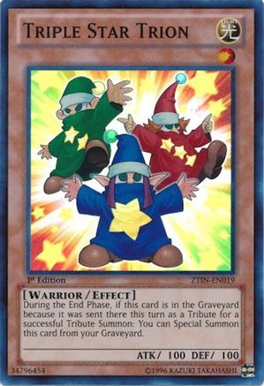Image of Triple Star Trion [ZTIN-EN019] Super Rare