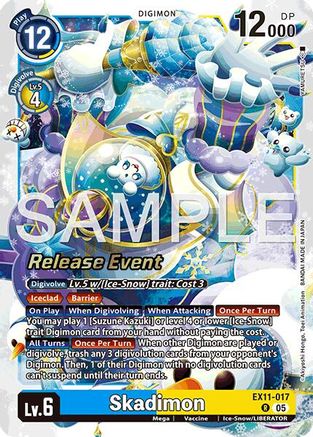 Image of Skadimon [EX11-017] [Dawn of Liberator Release Event Cards]
