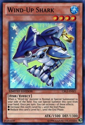 Image of Wind-Up Shark [CBLZ-ENSE1] Super Rare