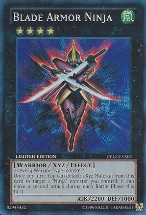 Image of Blade Armor Ninja [CBLZ-ENSE2] Super Rare