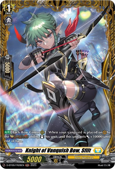 Image of Knight of Vanquish Bow, Sfilt (D-BT09/FR28EN) [Dragontree Invasion]