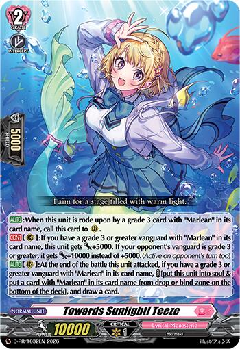 Image of Towards Sunlight! Teeze (D-PR/1032EN) [D Promo Cards]