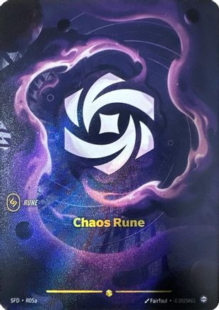 Image of Chaos Rune (Alternate Art) (R05a) - Spiritforged Foil