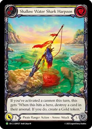Image of Shallow Water Shark Harpoon (GEM127) - GEM Pack 4