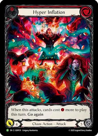 Image of Hyper Inflation (GEM131) - GEM Pack 4 Rainbow Foil