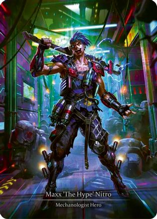 Image of Maxx 'The Hype' Nitro (GEM105) - GEM Pack 4 Cold Foil
