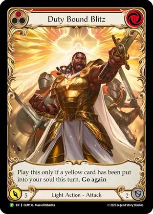 Image of Duty Bound Blitz (GEM136) - GEM Pack 4