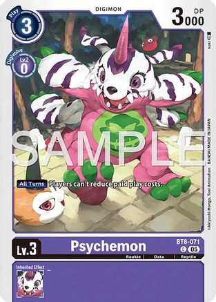 Image of Psychemon (Reprint) (BT8-071) - Advanced Booster Digimon Generation Foil