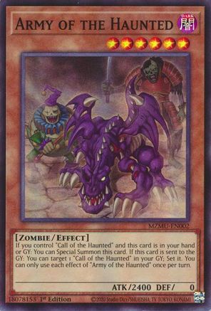 Image of Army of the Haunted (MZMU-EN002) - Maze of Muertos 1st Edition