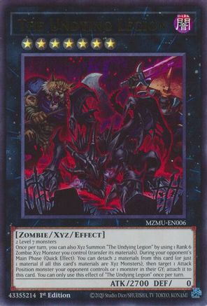 Image of The Undying Legion (MZMU-EN006) - Maze of Muertos 1st Edition