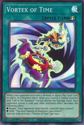 Image of Vortex of Time (MZMU-EN009) - Maze of Muertos 1st Edition