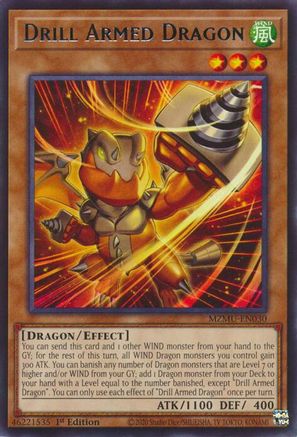 Image of Drill Armed Dragon (MZMU-EN030) - Maze of Muertos 1st Edition