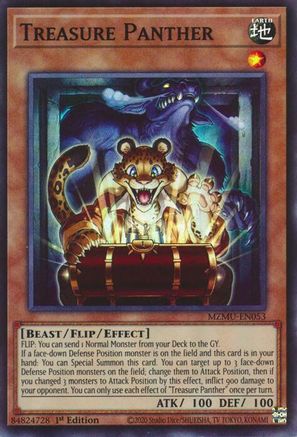 Image of Treasure Panther (MZMU-EN053) - Maze of Muertos 1st Edition