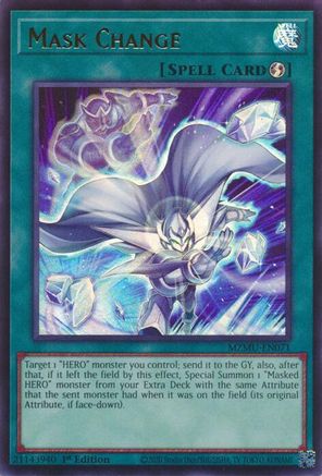Image of Mask Change (MZMU-EN071) - Maze of Muertos 1st Edition