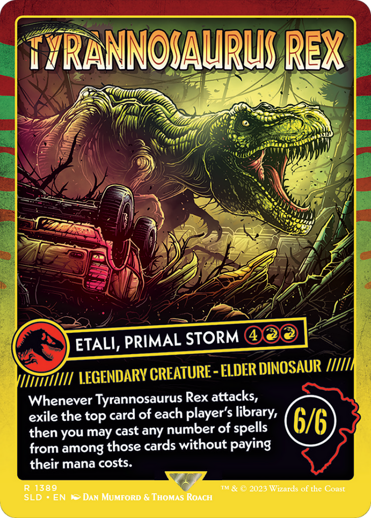 Image of Tyrannosaurus Rex - Etali, Primal Storm [Secret Lair Drop Series]