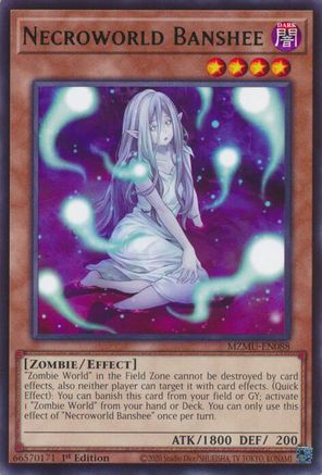 Image of Necroworld Banshee (MZMU-EN088) - Maze of Muertos 1st Edition