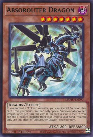 Image of Absorouter Dragon (MZMU-EN090) - Maze of Muertos 1st Edition