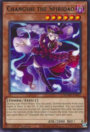 Image of Changshi the Spiridao (MZMU-EN097) - Maze of Muertos 1st Edition