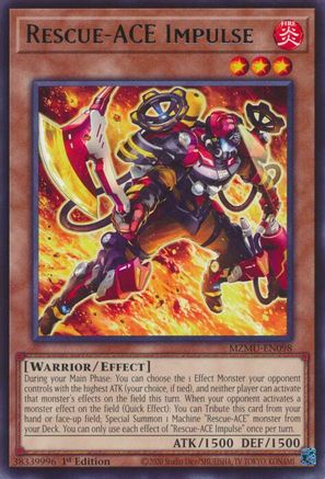Image of Rescue-ACE Impulse (MZMU-EN098) - Maze of Muertos 1st Edition
