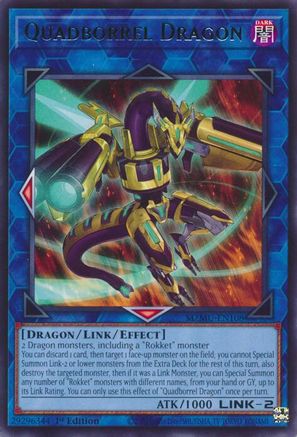 Image of Quadborrel Dragon (MZMU-EN108) - Maze of Muertos 1st Edition