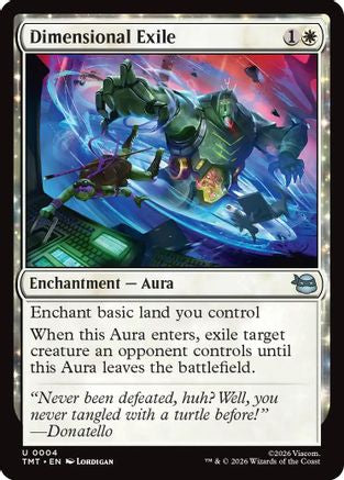 Image of Dimensional Exile (TMT-004) - Teenage Mutant Ninja Turtles