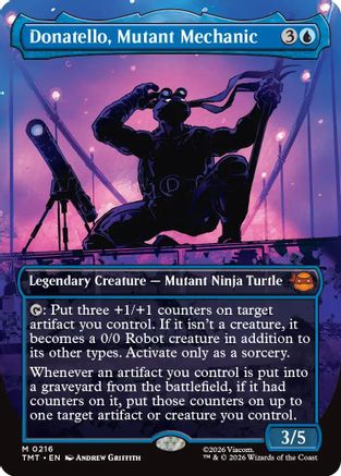 Image of Donatello, Mutant Mechanic (Borderless) (TMT-216) - Teenage Mutant Ninja Turtles