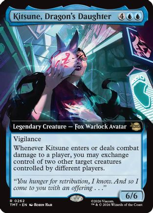 Image of Kitsune, Dragon's Daughter (Extended Art) (TMT-262) - Teenage Mutant Ninja Turtles