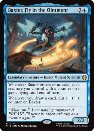 Image of Baxter, Fly in the Ointment (TMC-010) - Commander: Teenage Mutant Ninja Turtles Foil