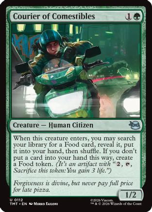 Image of Courier of Comestibles (TMT-112) - Teenage Mutant Ninja Turtles