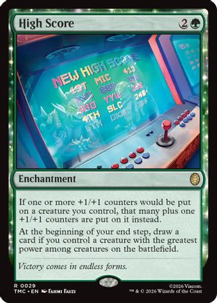 Image of High Score (TMC-029) - Commander: Teenage Mutant Ninja Turtles Foil