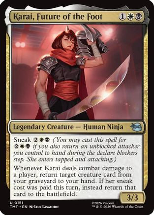 Image of Karai, Future of the Foot (TMT-151) - Teenage Mutant Ninja Turtles
