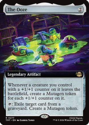 Image of The Ooze (Extended Art) (TMT-277) - Teenage Mutant Ninja Turtles Foil