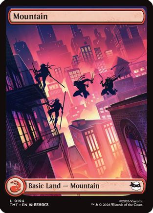 Image of Mountain (0194) (TMT-194) - Teenage Mutant Ninja Turtles Foil