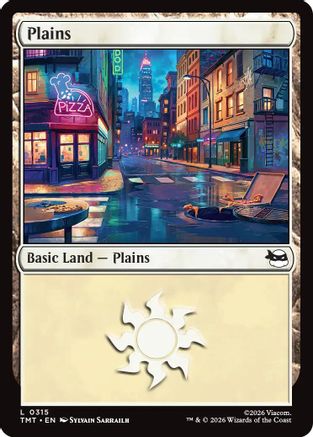 Image of Plains (0315) (TMT-315) - Teenage Mutant Ninja Turtles Foil