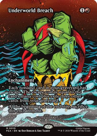 Image of Underworld Breach (Borderless) (PZA-010) - Teenage Mutant Ninja Turtles Eternal-Legal Foil