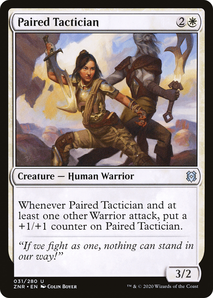 Image of Paired Tactician [Zendikar Rising]