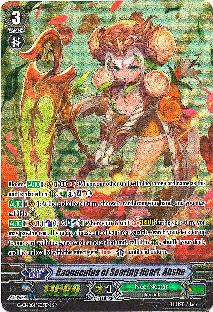 Image of Ranunculus of Searing Heart, Ahsha (G-CHB01/S05EN) [TRY3 NEXT]