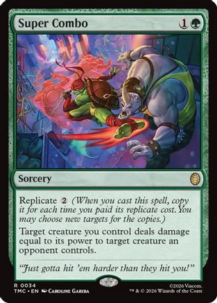 Image of Super Combo (TMC-034) - Commander: Teenage Mutant Ninja Turtles Foil