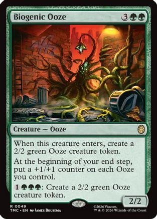 Image of Biogenic Ooze (TMC-049) - Commander: Teenage Mutant Ninja Turtles