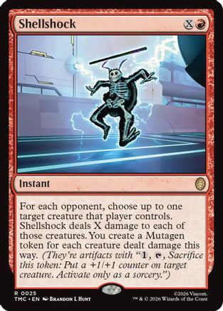 Image of Shellshock (TMC-025) - Commander: Teenage Mutant Ninja Turtles Foil