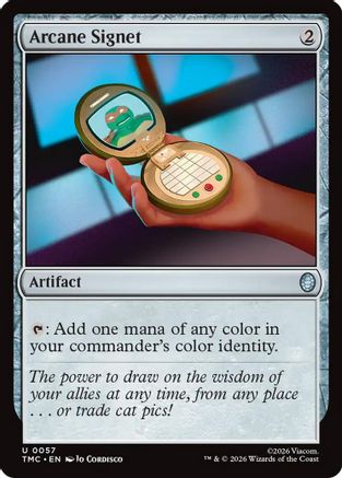 Image of Arcane Signet (TMC-057) - Commander: Teenage Mutant Ninja Turtles