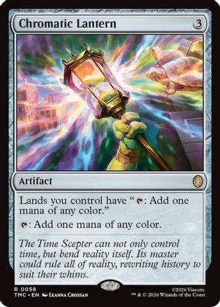 Image of Chromatic Lantern (TMC-058) - Commander: Teenage Mutant Ninja Turtles Foil