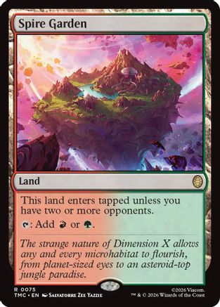Image of Spire Garden (TMC-075) - Commander: Teenage Mutant Ninja Turtles Foil