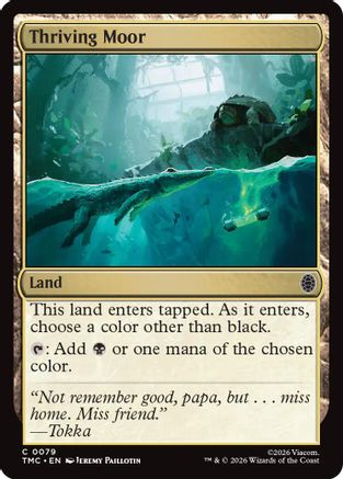 Image of Thriving Moor (TMC-079) - Commander: Teenage Mutant Ninja Turtles Foil