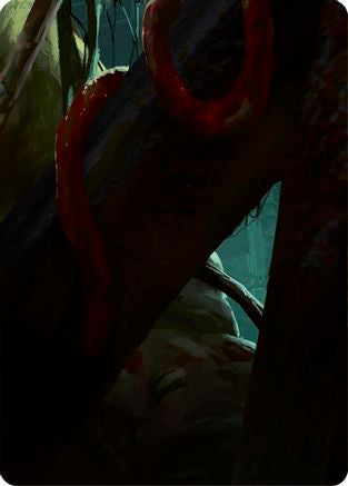 Image of Riptide, Lurker of the Deep // Gravy Bones, Shipwrecked Looter Double Sided Art Card (Bottom Center) - GEM Pack 2